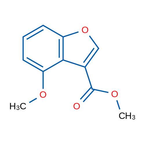 Methyl 4-methoxybenzofuran-3-carboxylate 1g