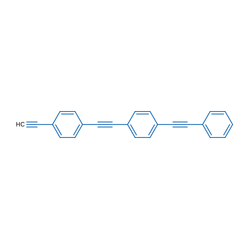 1-Ethynyl-4-((4-(phenylethynyl)phenyl)ethynyl)benzene 1g