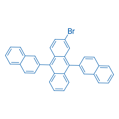 2-Bromo-9,10-bis(2-naphthalenyl)anthracene 250mg
