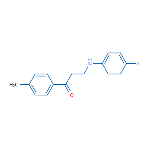 3-((4-Fluorophenyl)amino)-1-(p-tolyl)propan-1-one 1g