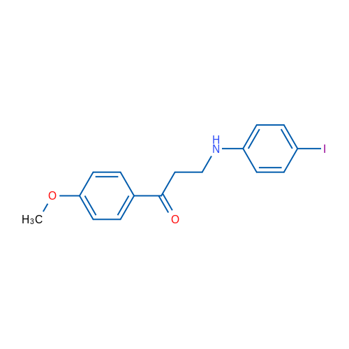 3-((4-Iodophenyl)amino)-1-(4-methoxyphenyl)propan-1-one 1g