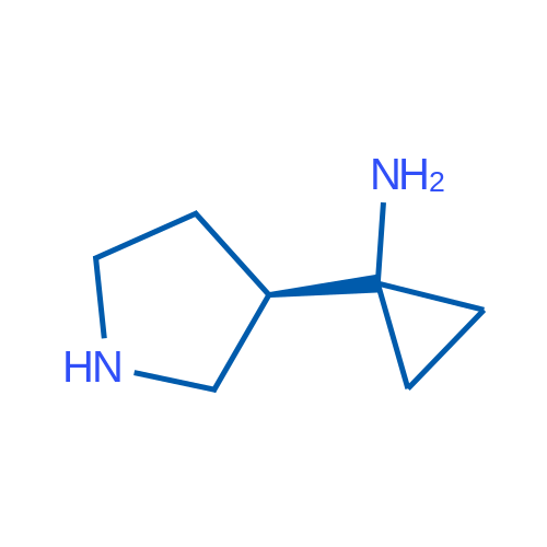 (R)-1-(Pyrrolidin-3-yl)cyclopropanamine 1g
