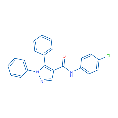 N-(4-Chlorophenyl)-1,5-diphenyl-1H-pyrazole-4-carboxamide 1g