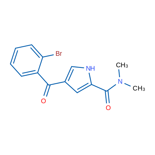 4-(2-Bromobenzoyl)-N,N-dimethyl-1H-pyrrole-2-carboxamide 1g