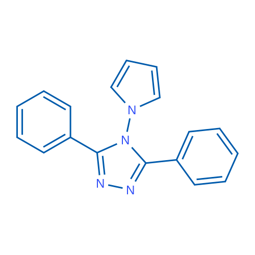 3,5-Diphenyl-4-(1H-pyrrol-1-yl)-4H-1,2,4-triazole 1g