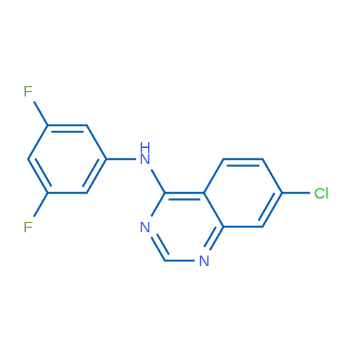 7-Chloro-N-(3,5-difluorophenyl)quinazolin-4-amine 1g