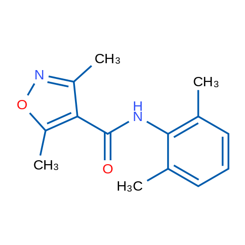 N-(2,6-Dimethylphenyl)-3,5-dimethyl-1,2-oxazole-4-carboxamide 1g