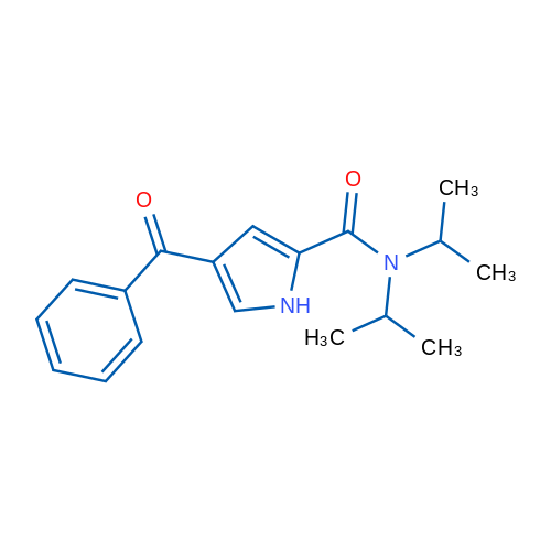 4-Benzoyl-N,N-bis(propan-2-yl)-1H-pyrrole-2-carboxamide 1g