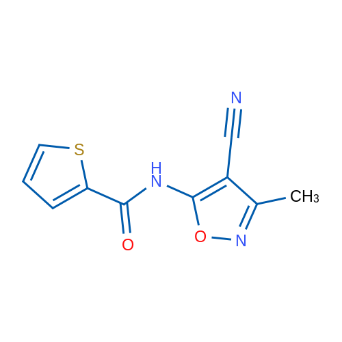 N-(4-Cyano-3-methyl-1,2-oxazol-5-yl)thiophene-2-carboxamide 1g