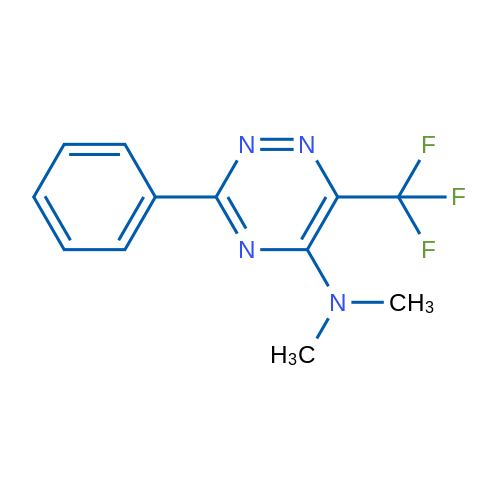 N,N-Dimethyl-3-phenyl-6-(trifluoromethyl)-1,2,4-triazin-5-amine 1g