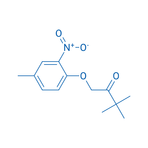 3,3-Dimethyl-1-(4-methyl-2-nitrophenoxy)butan-2-one 1g