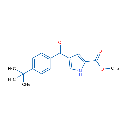 Methyl 4-(4-tert-butylbenzoyl)-1H-pyrrole-2-carboxylate 1g