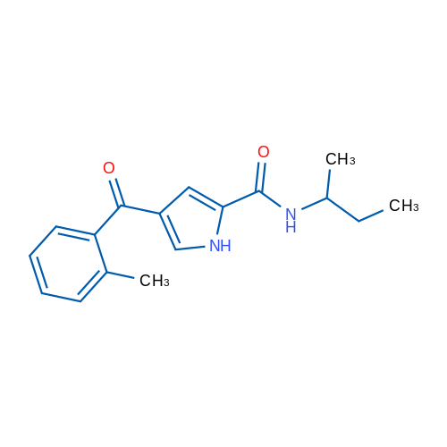N-(Butan-2-yl)-4-(2-methylbenzoyl)-1H-pyrrole-2-carboxamide 1g
