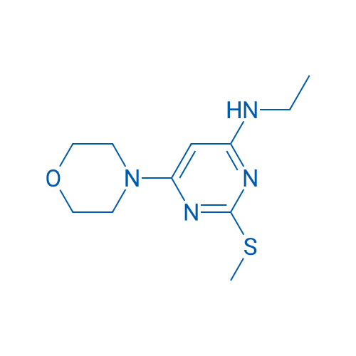 N-Ethyl-2-(methylsulfanyl)-6-(morpholin-4-yl)pyrimidin-4-amine 1g