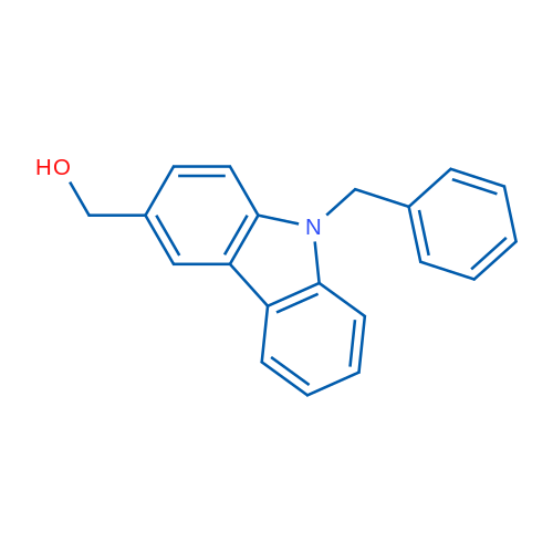 (9-Benzyl-9H-carbazol-3-yl)methanol 250mg