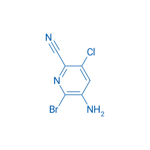 5-Amino-6-bromo-3-chloropicolinonitrile 1g