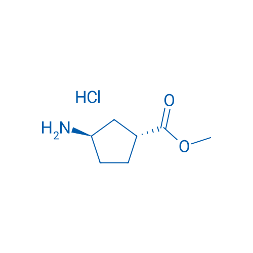 (1R,3R)-Methyl 3-aminocyclopentanecarboxylate hydrochloride 100mg
