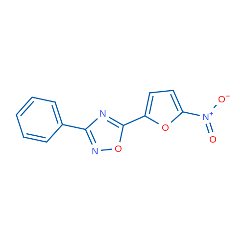 5-(5-Nitrofuran-2-yl)-3-phenyl-1,2,4-oxadiazole 1g