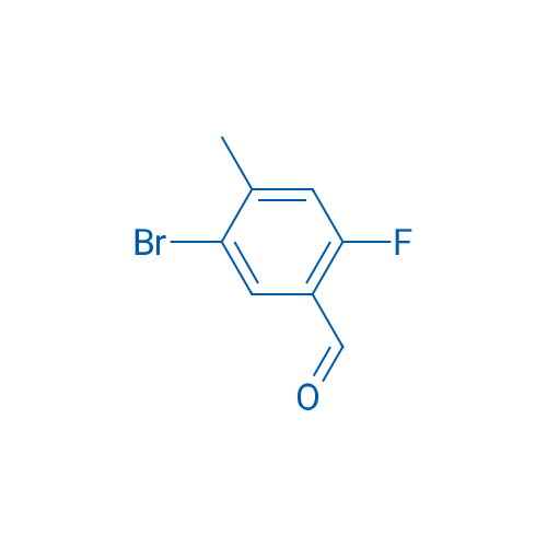 5-Bromo-2-fluoro-4-methylbenzaldehyde 250mg