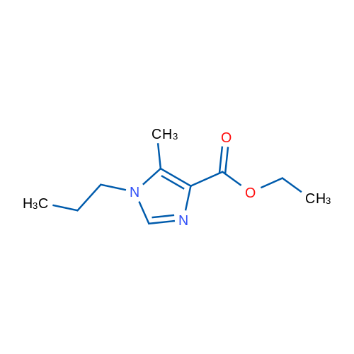 Ethyl 5-methyl-1-propyl-1H-imidazole-4-carboxylate 1g