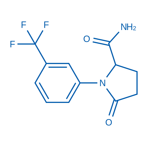 5-Oxo-1-(3-(trifluoromethyl)phenyl)pyrrolidine-2-carboxamide 1g