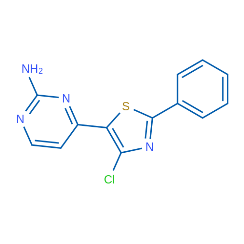 4-(4-Chloro-2-phenyl-1,3-thiazol-5-yl)pyrimidin-2-amine 1g