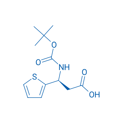 Boc-D-β-Ala-(2-Thienyl)-OH 250mg