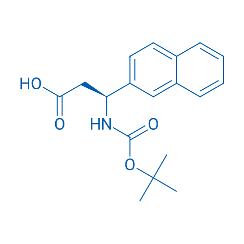 (S)-Boc-3-(2-naphthyl)-β-Ala-OH 100mg