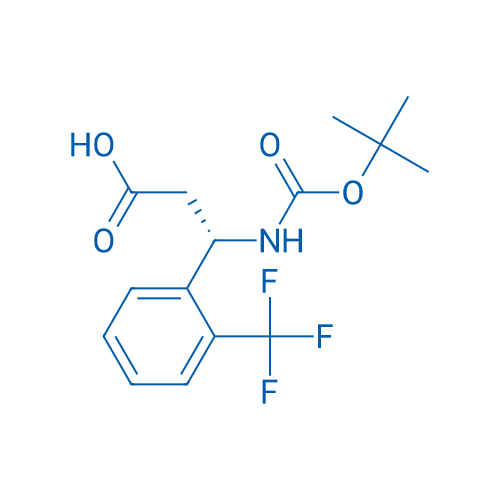(S)-3-((tert-Butoxycarbonyl)amino)-3-(2-(trifluoromethyl)phenyl)propanoic acid 1g