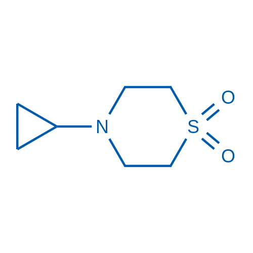 4-Cyclopropylthiomorpholine 1,1-dioxide 250mg