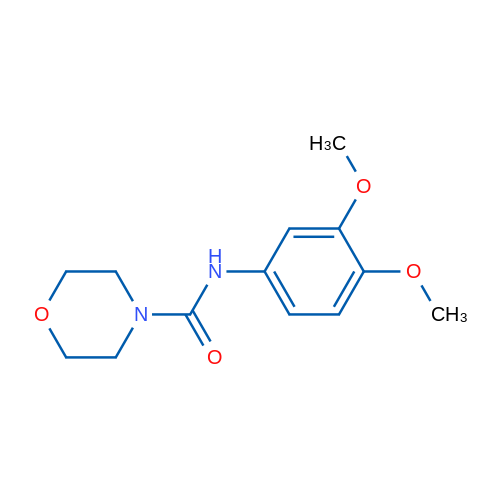 N-(3,4-Dimethoxyphenyl)morpholine-4-carboxamide 1g