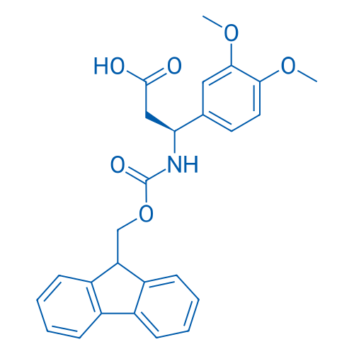 Fmoc-(S)-3-Amino-3-(3,4-dimethoxy-phenyl)-propionicacid 1g