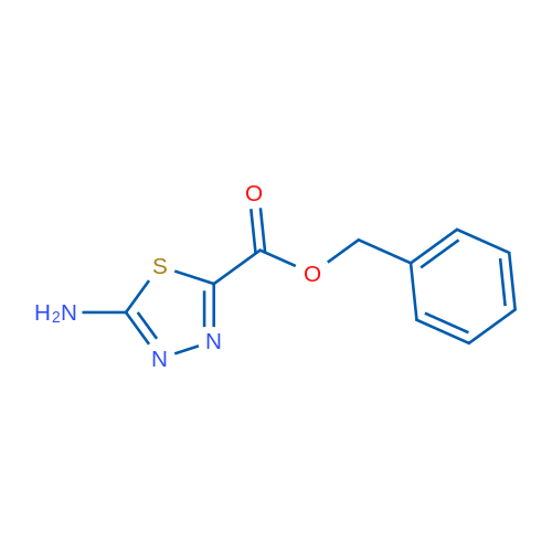 Benzyl 5-amino-1,3,4-thiadiazole-2-carboxylate 1g