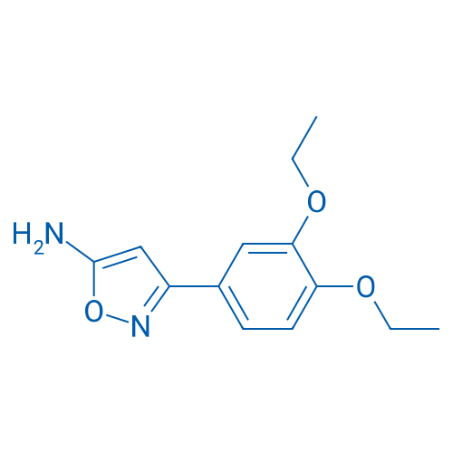 3-(3,4-Diethoxyphenyl)isoxazol-5-amine 250mg