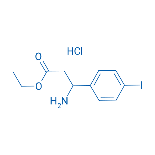 Ethyl 3-amino-3-(4-iodophenyl)propanoate hydrochloride 100mg