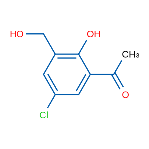 1-(5-Chloro-2-hydroxy-3-(hydroxymethyl)phenyl)ethanone 1g
