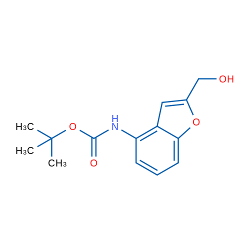 tert-Butyl (2-(hydroxymethyl)benzofuran-4-yl)carbamate 1g