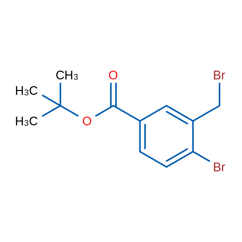 tert-Butyl 4-bromo-3-(bromomethyl)benzoate 1g