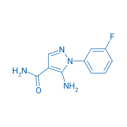 5-Amino-1-(3-fluorophenyl)-1H-pyrazole-4-carboxamide 1g