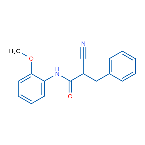 2-Cyano-N-(2-methoxyphenyl)-3-phenylpropanamide 1g