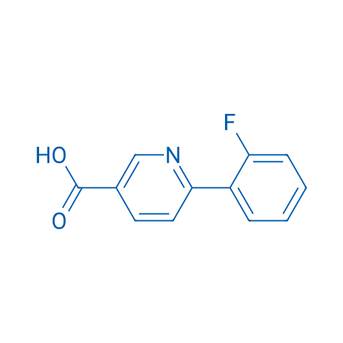 6-(2-Fluorophenyl)nicotinic acid 100mg
