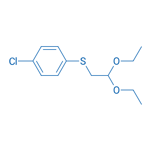 (4-Chlorophenyl)(2,2-diethoxyethyl)sulfane 1g