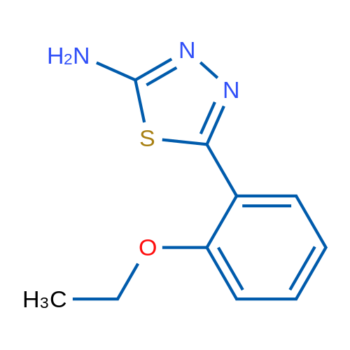5-(2-Ethoxyphenyl)-1,3,4-thiadiazol-2-amine 1g