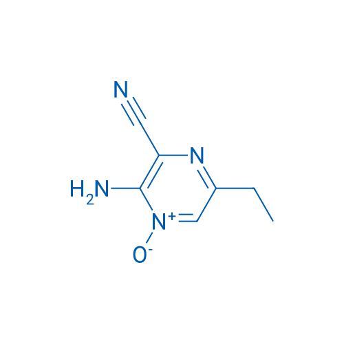 2-Pyrazinecarbonitrile , 3-amino-6-ethyl-, 4-oxide 250mg