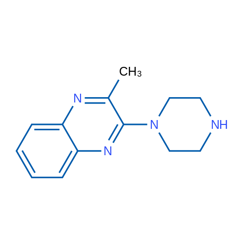 2-Methyl-3-(piperazin-1-yl)quinoxaline 1g