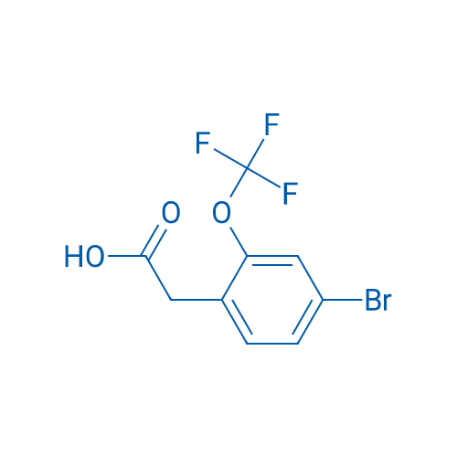 2-(4-Bromo-2-(trifluoromethoxy)phenyl)acetic acid 250mg