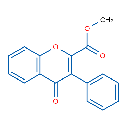 Methyl 4-oxo-3-phenyl-4H-chromene-2-carboxylate 1g
