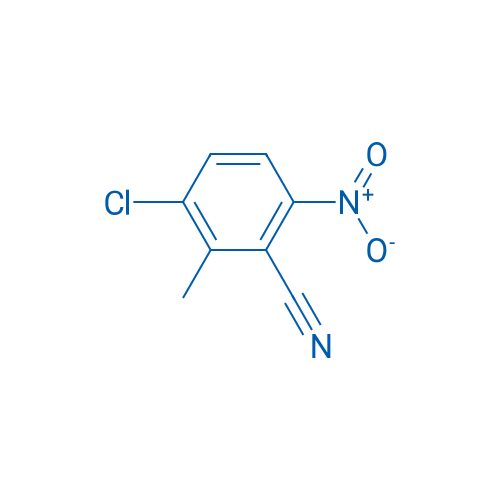 3-Chloro-2-methyl-6-nitrobenzonitrile 250mg