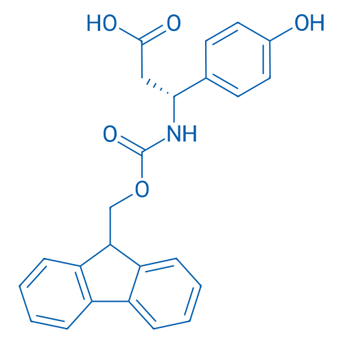 Fmoc-D-β-Phe(4-OH)-OH 250mg