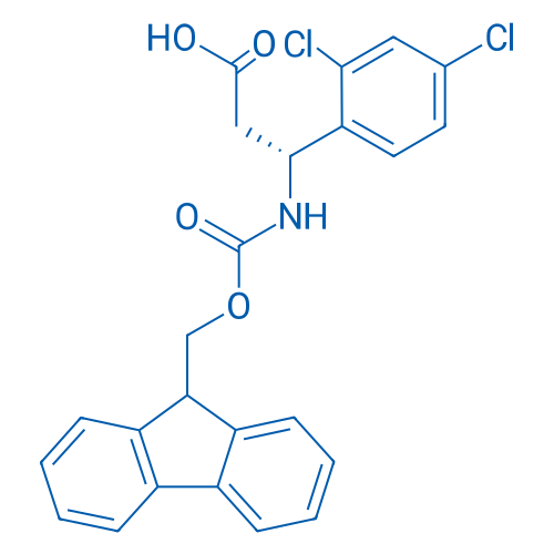 Fmoc-D-β-Phe(2,4-DiCl)-OH 100mg